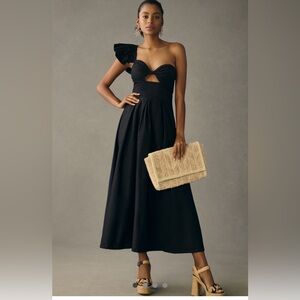 Anthropologie Eva Franco Black Dress